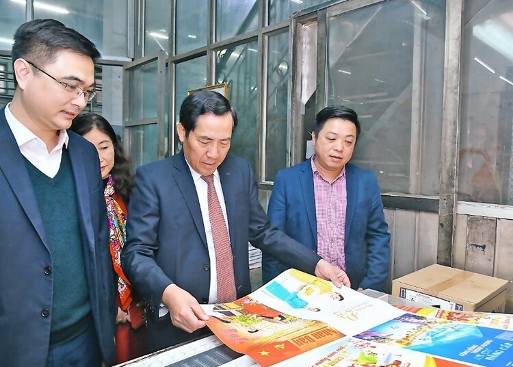 Công ty in Báo Nhân dân Hà Nội Thi đua in Báo Nhân Dân Tết Tân Sửu - 2021.