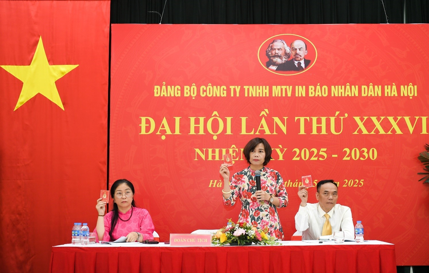 Đại hội Đảng Bộ Công ty TNHH MTV In Báo Nhân Dân lần thứ XXXVI, nhiệm kỳ 2025 – 2030
