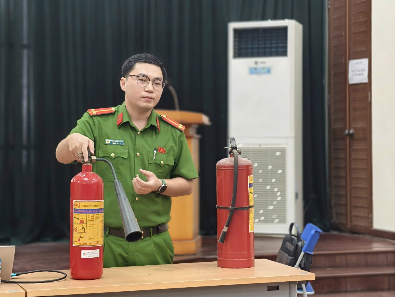 TỔ CHỨC HUẤN LUYỆN PHÒNG CHÁY VÀ CHỮA CHÁY NĂM 2025